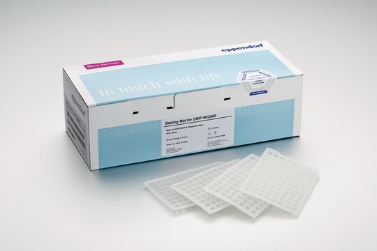 Eppendorf Microplate seals next to packaging