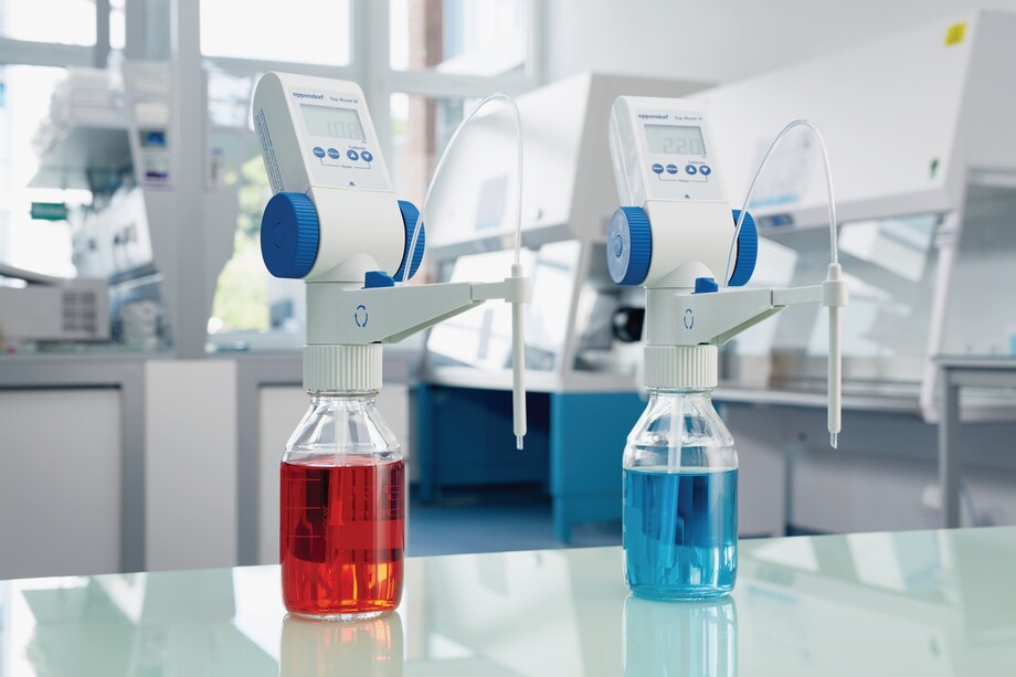 Eppendorf Top Buret – Two models for different volumes