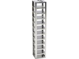 Metal tower rack for (2.5 in/ 64 mm) storage boxes in Eppendorf ULT chest freezer - (6001000910)
