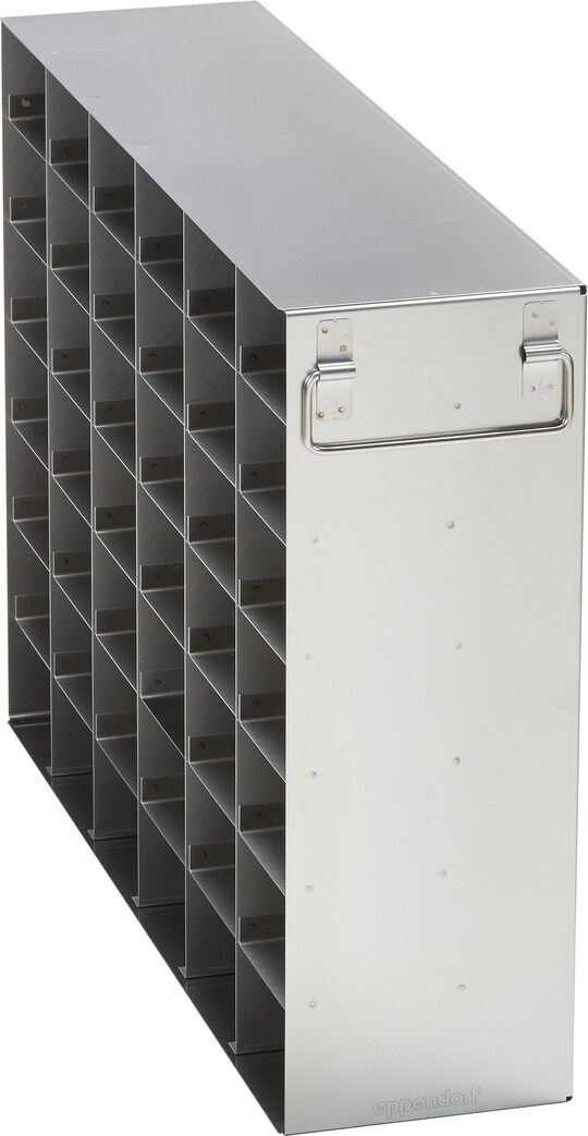 Metal side-access rack for DWP in Eppendorf ULT freezer (3-compartment) - (6001011110)