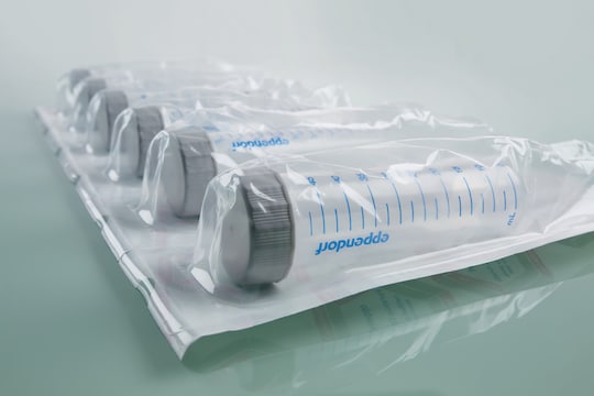 50 mL conical tubes in sealed packaging