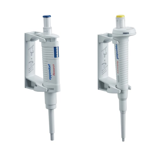 Eppendorf Pipette Holder System with Research® plus and Reference® 2 mechanical pipettes