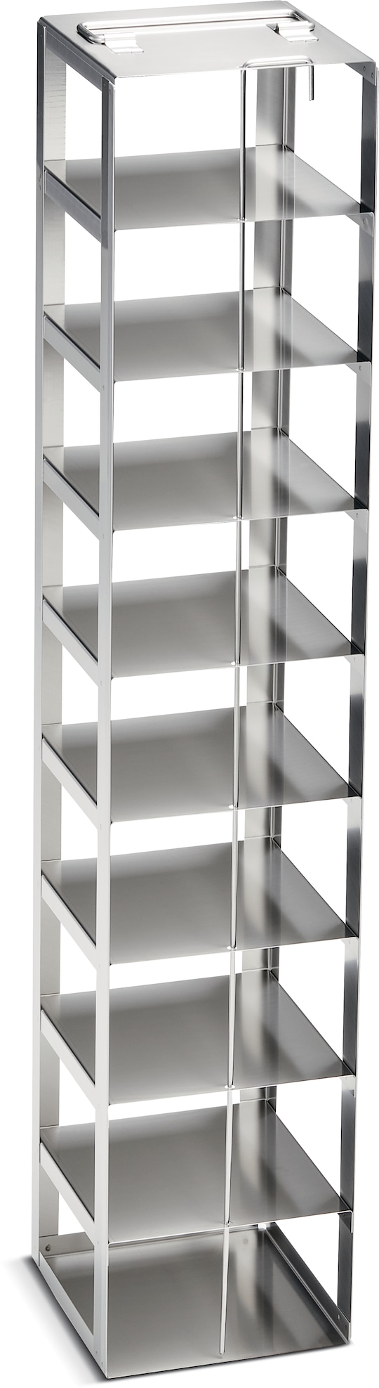 Metal tower rack for (3.0 in/ 76 mm) storage boxes in Eppendorf ULT chest freezer - (6001000311)
