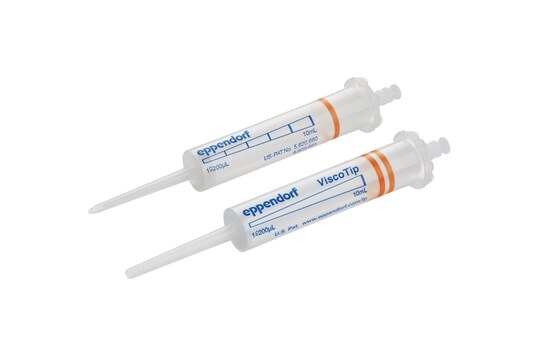 The ViscoTip® from Eppendorf is optimized for dispensing liquids with a dynamic viscosity from 200 mPa*s to 14,000 mPa*s