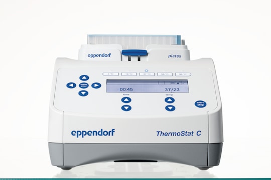 Eppendorf ThermoStat C with SmartBlock Plates (front view)
