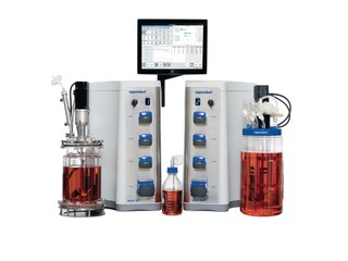 BioFlo 320 mirror set up cell culture, autoclavable and single-use 2