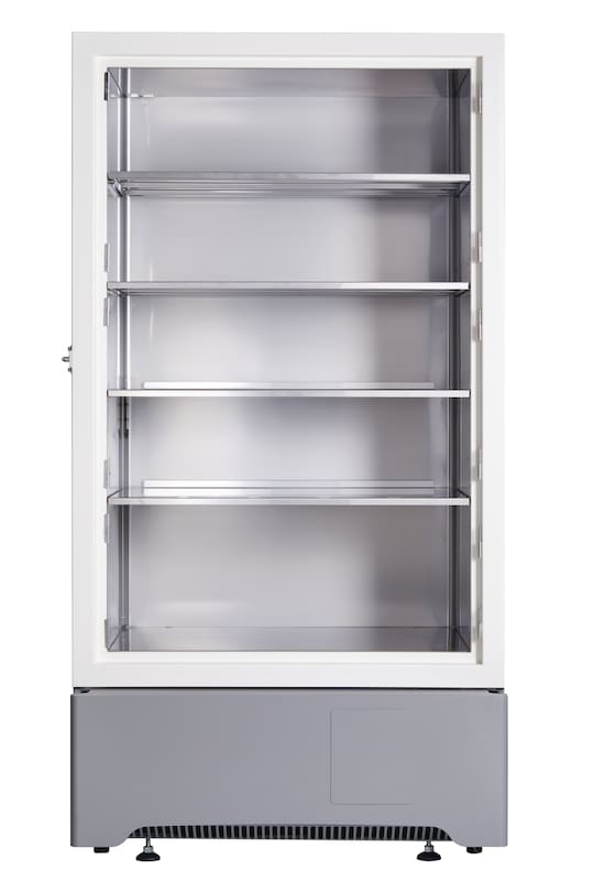 Eppendorf CryoCube® F740 series ULT freezer with 5 compartments for sample storage, no freezer racks