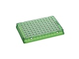twin.tec PCR plates 96 LoBind: skirted, green