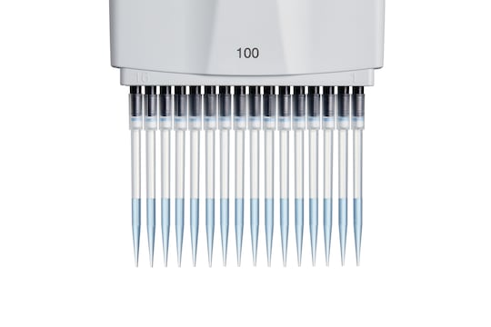 Eppendorf Manual Liquid Handling – 16- and 24-channel pipette options