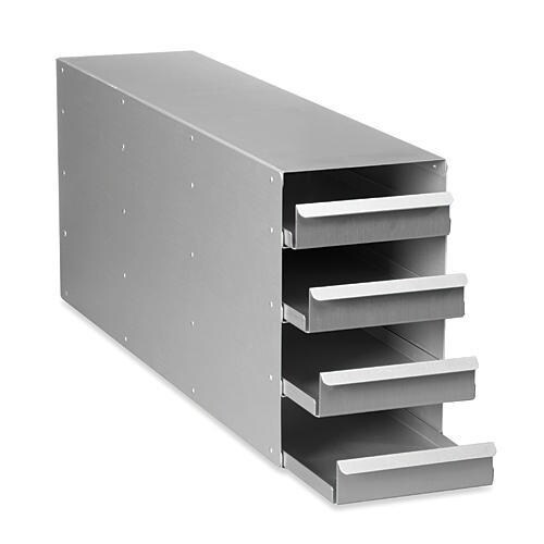 Aluminum rack: 53 mm (2 in) drawer for 5-compartment freezers