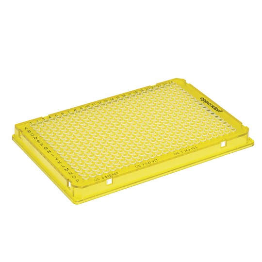 twin.tec PCR Plate 384: yellow