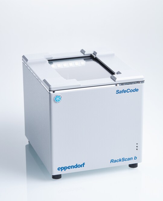 Eppendorf RackScan barcode scanner to ensure safe sample identification