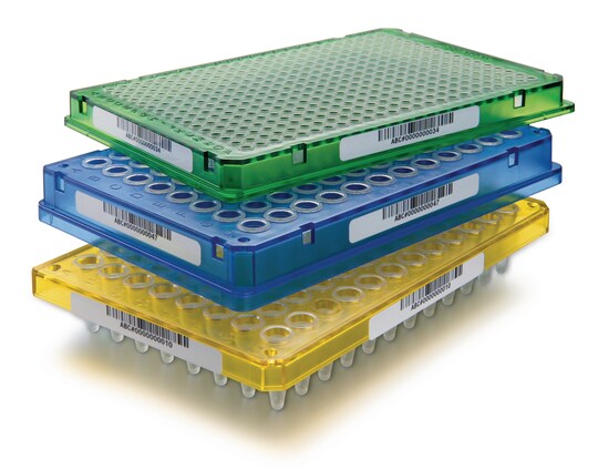 Barcoded twin.tec® PCR plates