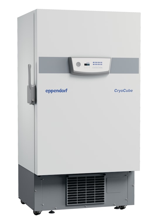 Eppendorf CryoCube® F570n ULT freezer for storage of lab samples at -80°C