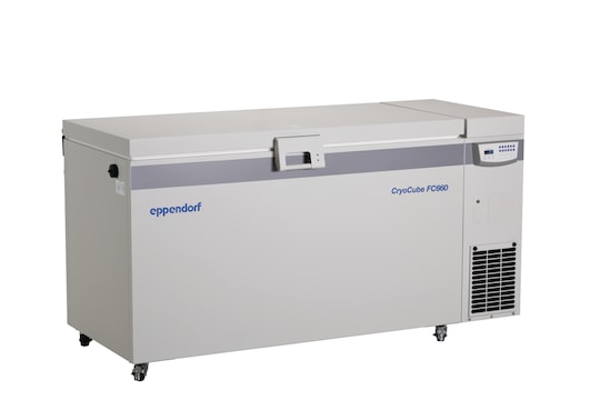 Eppendorf CryoCube_REG_ FC660 chest ULT freezer with closed lid