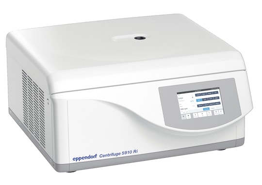 Refrigerated benchtop centrifuge 5910 Ri with intuitive touch interface