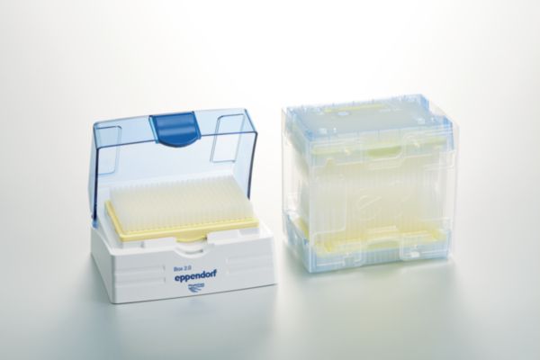 epTIPS 384, Epp.Quality, 5-100µL, 53mm, light yellow, 1920tips