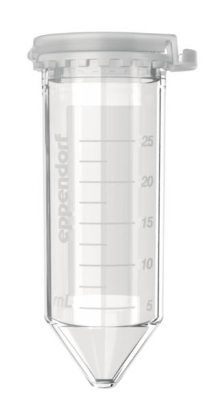 Tubes, DNA LoBind®, 25 mL, conical tubes, PCR clean, colorless, 200tubes