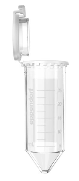 Conical Tubes, SnapTec® cap, 25 mL, PCR clean, colorless, 200tubes