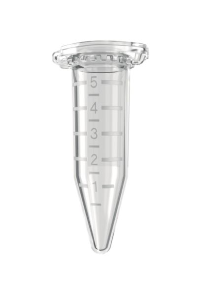 Tubes snap cap, 5,0 mL, Epp.Quality, colorless, 200tubes
