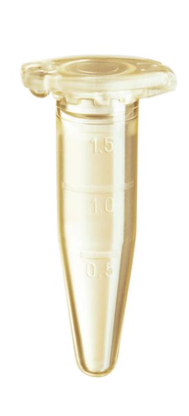 Safe-Lock Tubes, 1,5 mL, Epp.Quality, yellow, 1000tubes