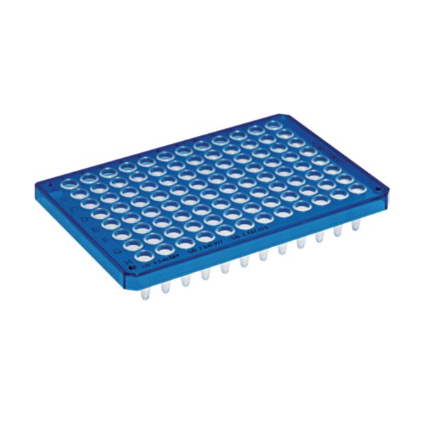 twin.tec PCR Plate96, semi-skirted, 250µL, PCR clean, colorless, 25plates