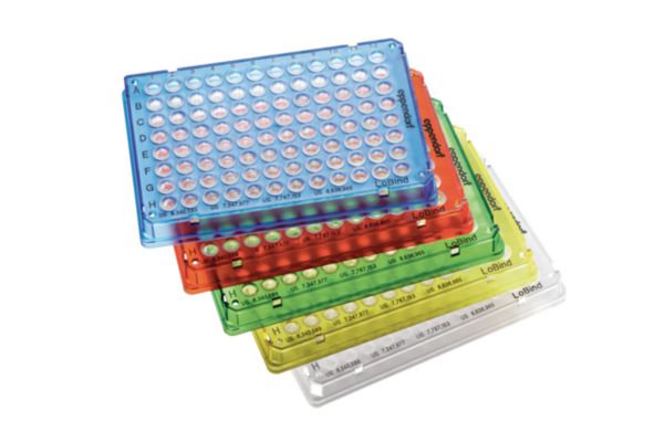 twin.tec PCR Plate 96 LoBind, semi-skirted, 250µL, PCR clean, colorless, 25plates