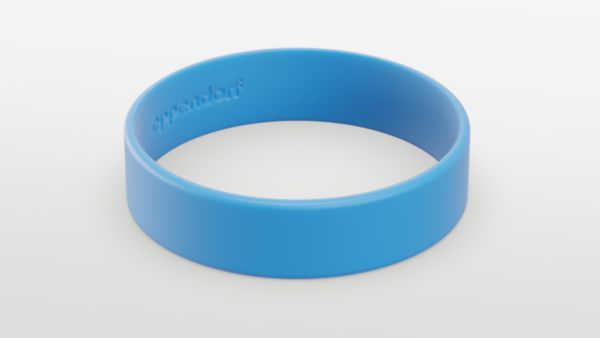 Eppendorf ColorTag ring, neon blue, 50 mm, 5 pcs.