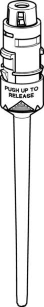 Lower part, 1-channel, for Eppendorf Reference® 2 pipettes, 1.000 µL, color code: blue