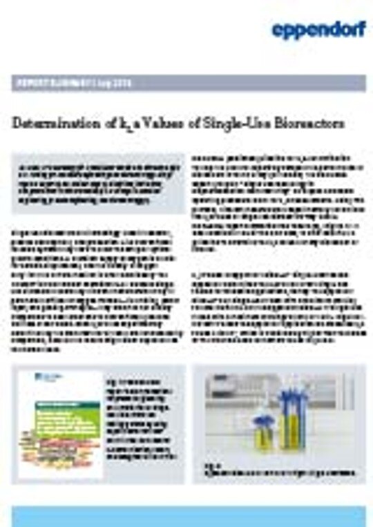 Dissolved Oxygen Control in Bioreactors Eppendorf US