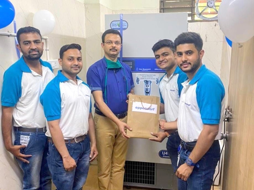 Eppendorf donates freezers for COVID vaccine storage in India