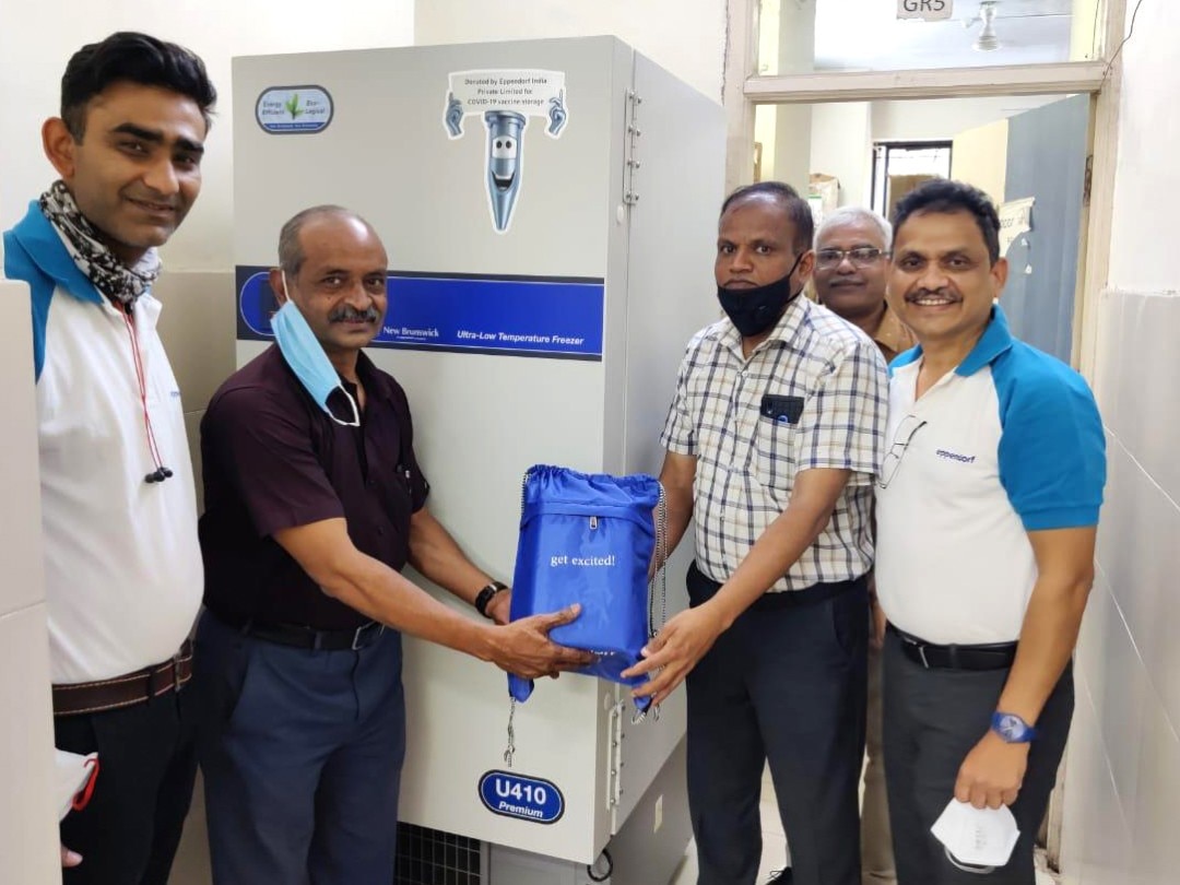 Eppendorf donates freezers for COVID vaccine storage in India