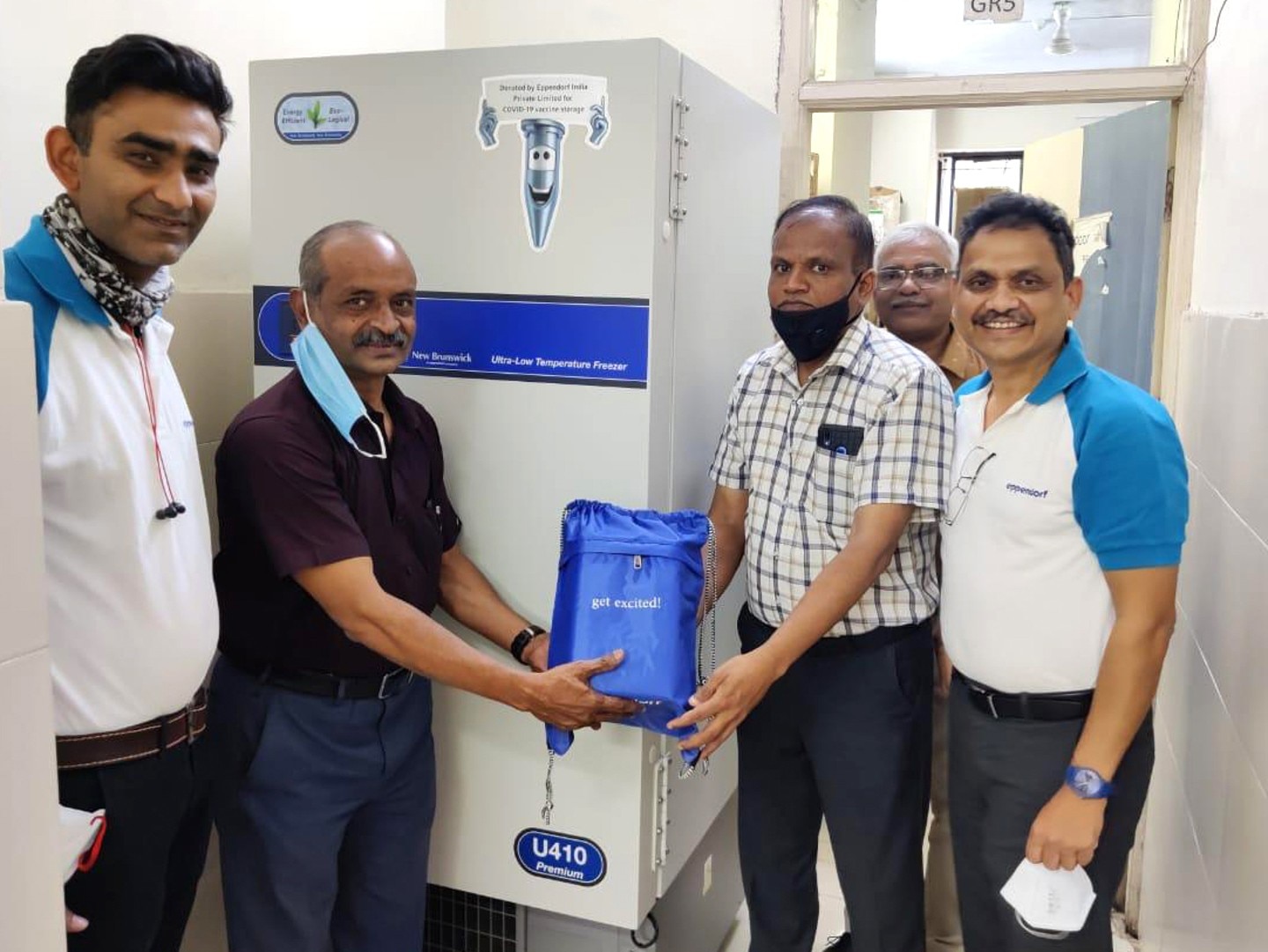 Eppendorf donates freezers for COVID vaccine storage in India