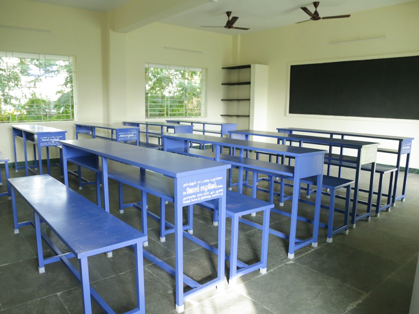 Classroom donated by Eppendorf India