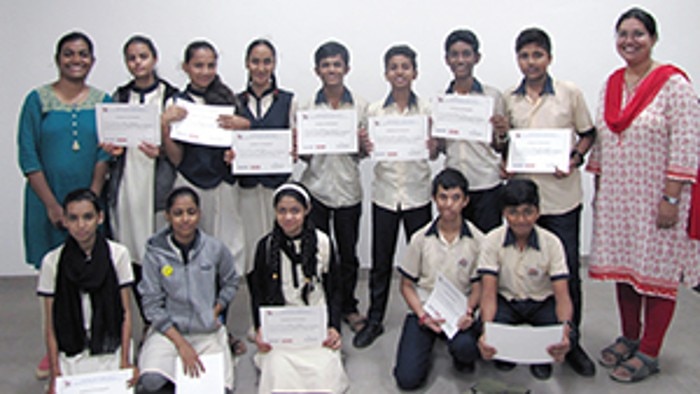 “Exciting Science Group” - group picture of school students