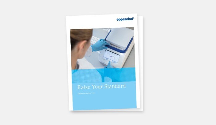 Cover of Eppendorf Mastercycler X40 brochure