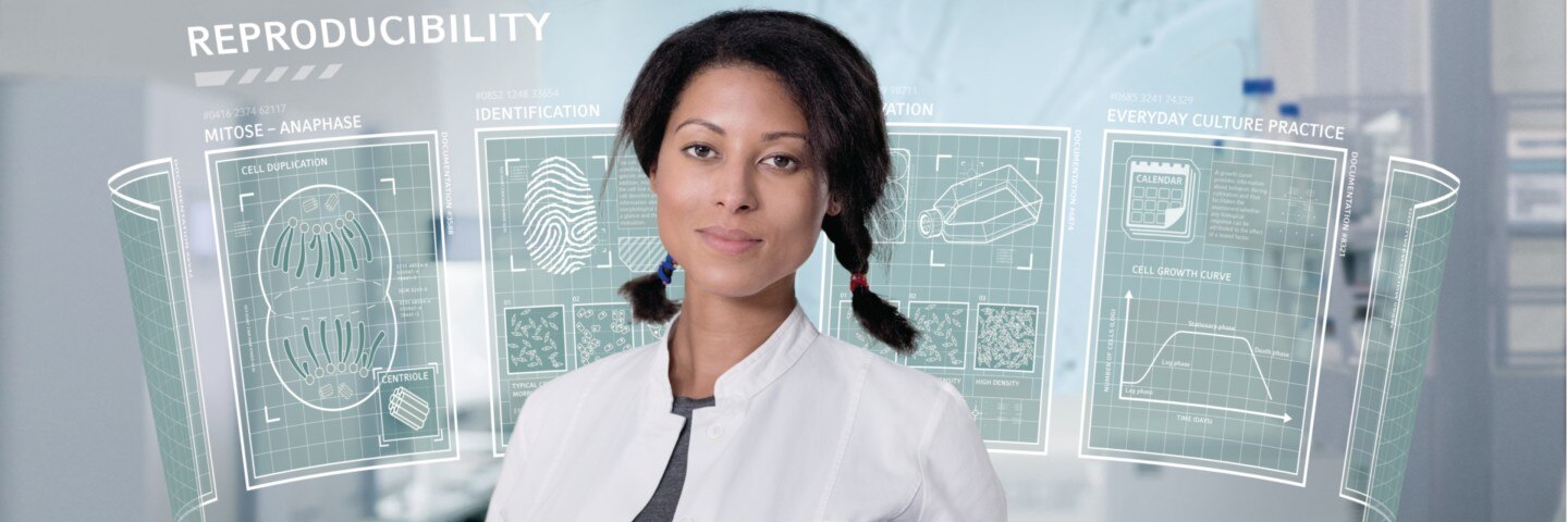 Scientist in lab