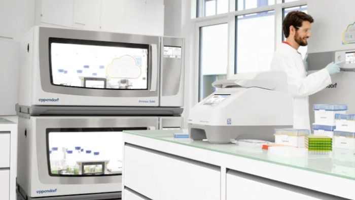 man in lab