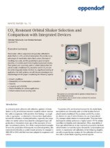 Cover of white paper 070 - O2-resistant orbital Shaker Selection and Comparison with Integrated Devices