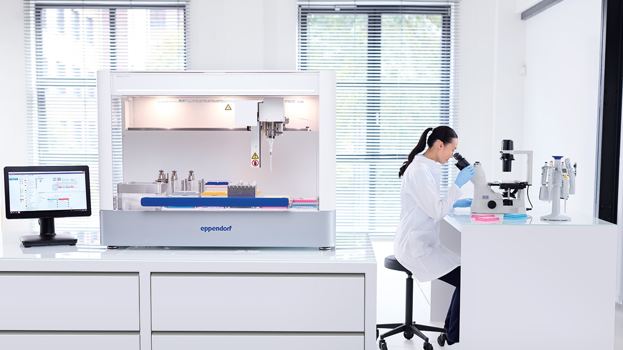 Eppendorf 自动移液工作站, 让机器来替代手工操作，充分释放实验室的潜能