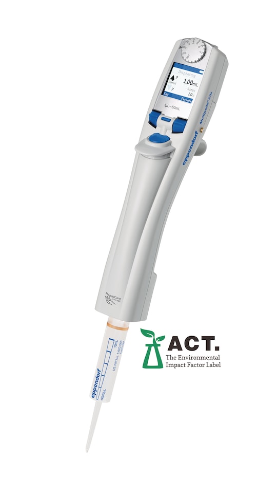 Multipette® E3x electronic multi-dispenser by Eppendorf