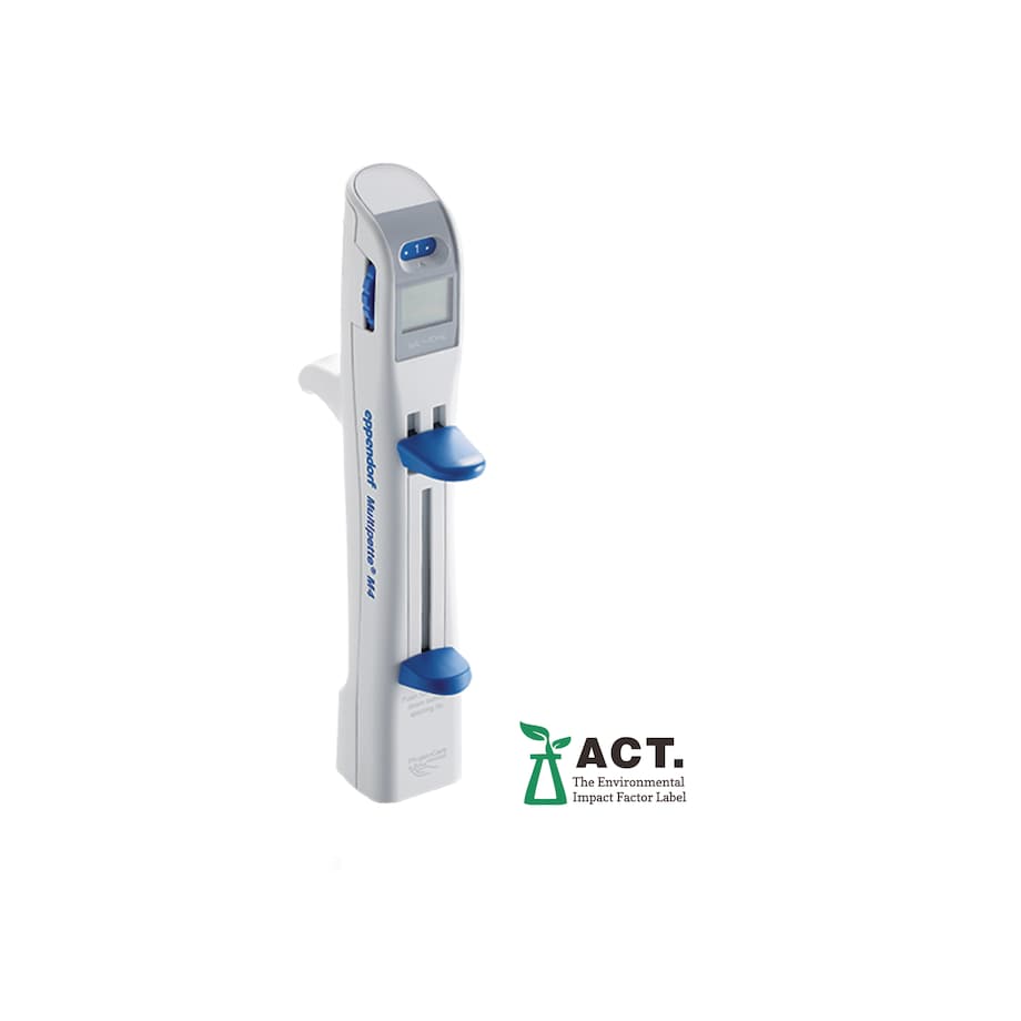 The Multipette® M4 multi-dispenser helps you perform long, repetitive pipetting tasks with ease The Multipette® M4 positive displacement pipette helps you perform long, repetitive pipetting tasks with ease