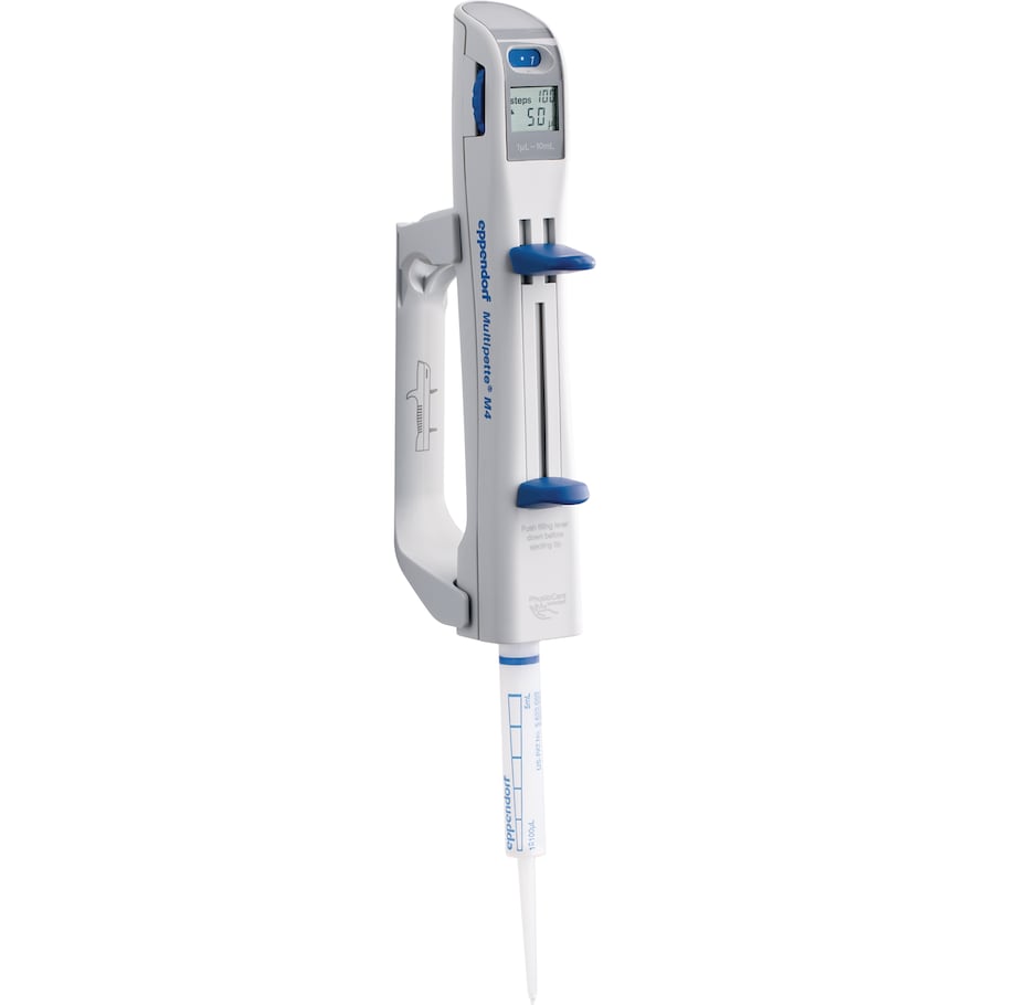 用于Eppendorf Multipette® M4多道分液器的移液器支架 2 用于Eppendorf Multipette® M4多道分液器的移液器支架 2