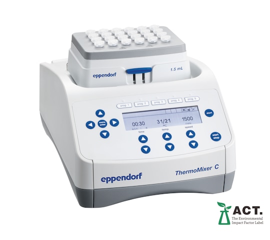 Eppendorf ThermoMixer C with 1.5 mL tube SmartBlock