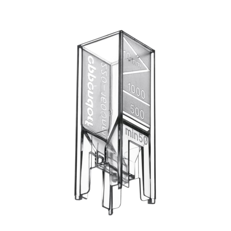 Eppendorf UVette®: Low sample volume combined with reliable photometric data Eppendorf UVette