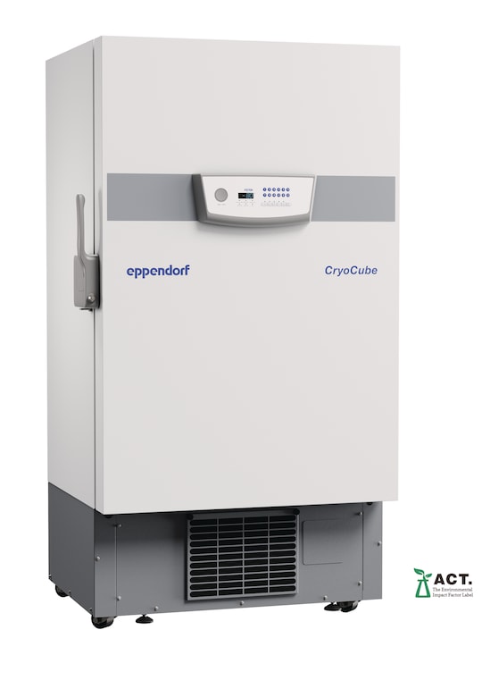 Eppendorf CryoCube® F570h ULT freezer with ACT certification by My Green Lab