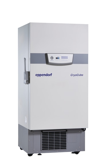 Eppendorf CryoCube<sup>&reg;</sup> F440n ULT freezer for storage of lab samples at -80°C