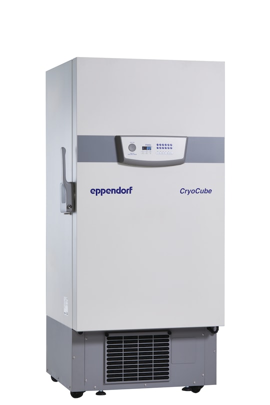 Eppendorf CryoCube® F440n ULT freezer for storage of lab samples at -80°C