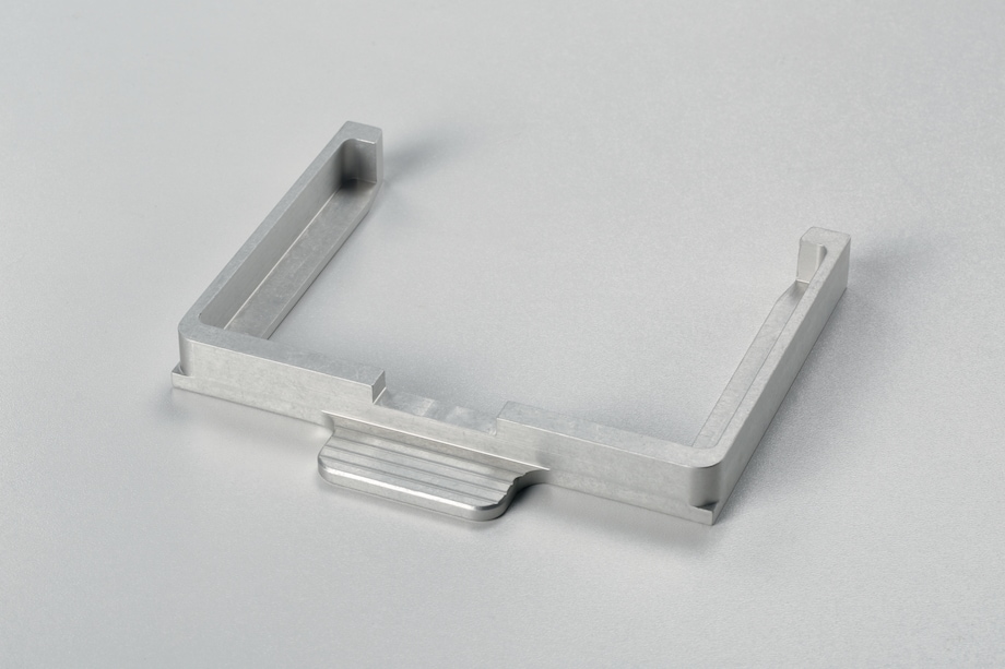 epMotion 96 | Loading Frame for Reload Tips The loading frame of epMotion 96 holds the tips and simplifies contact-free tip exchanging