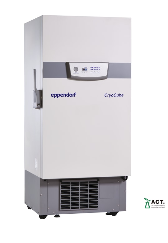 Eppendorf CryoCube® F440h ULT freezer ACT certification by My Green Lab